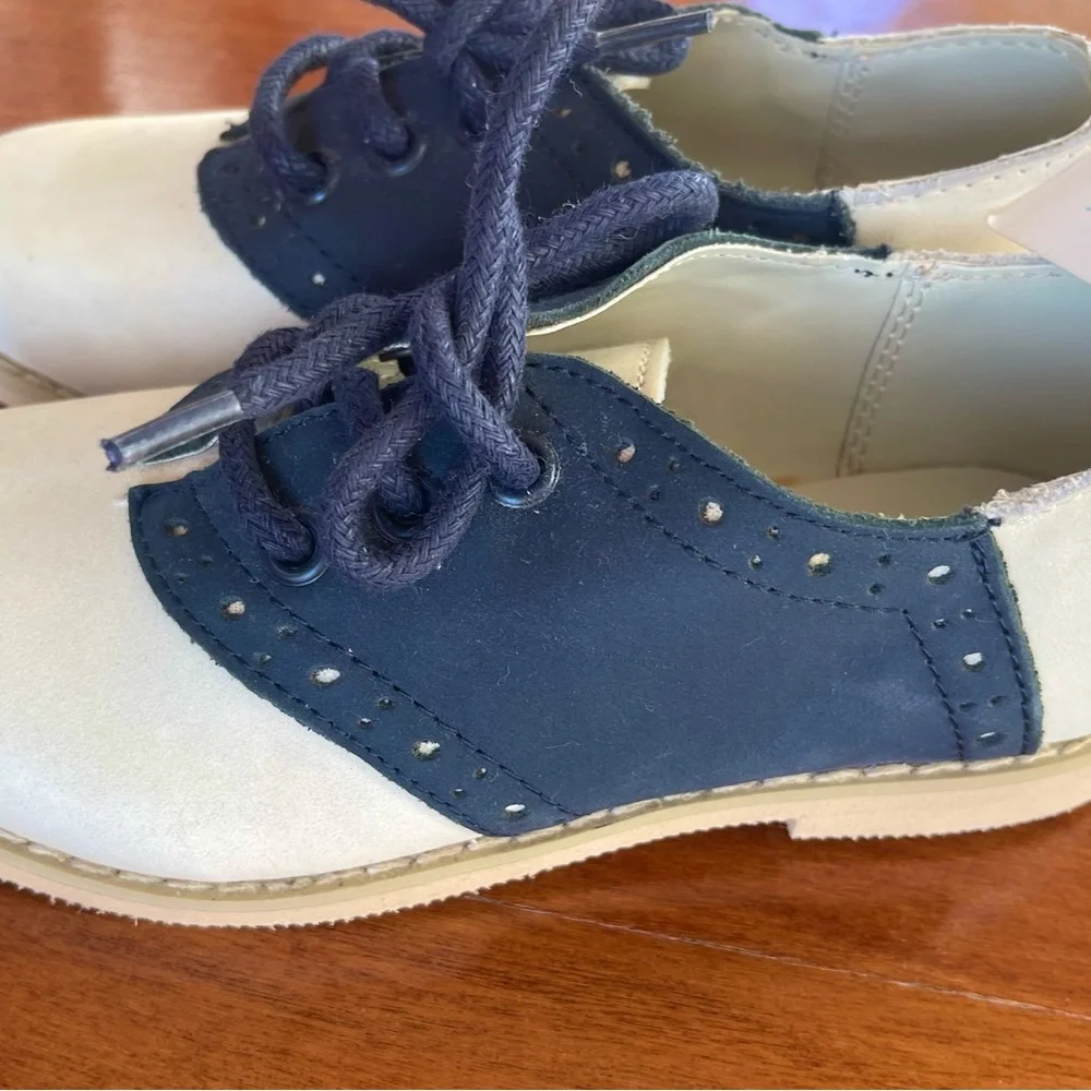 NEW J&J JANIE AND JACK Boys Derby Oxford Dress Shoes Toddler Easter NWT Size 13